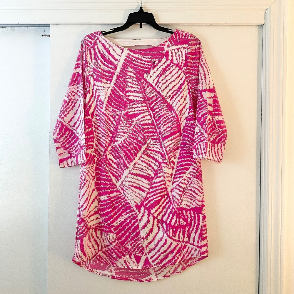 Buddy Love Piper Pink Palm Dress